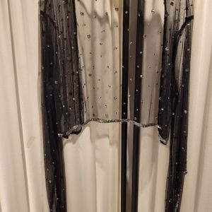 Ashley Stewart sequin and beading Ballero